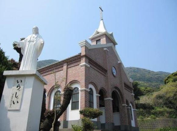 五島列島　福江島　おすすめ　観光　名所　名物　人気　食べもの　井持浦教会